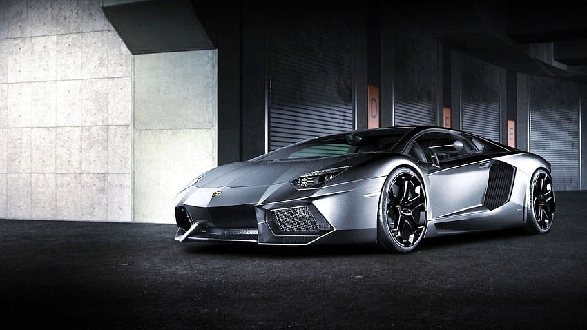 Lamborghini plateado fondo de pantalla | Pxfuel