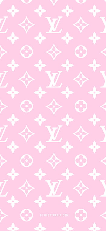 wallpaper pink lv logo