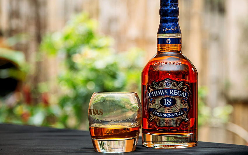 Chivas Regal 18 Year Old Whisky, женско уиски HD тапет