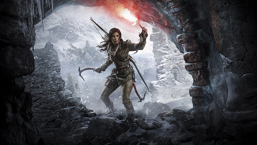 Kaufen Sie Rise of the Tomb Raider, Lara Croft Gold HD-Hintergrundbild
