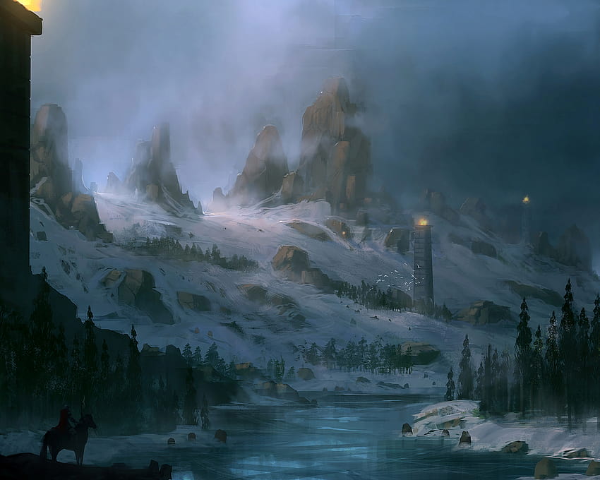 Game of Thrones Landscape, got winter HD wallpaper
