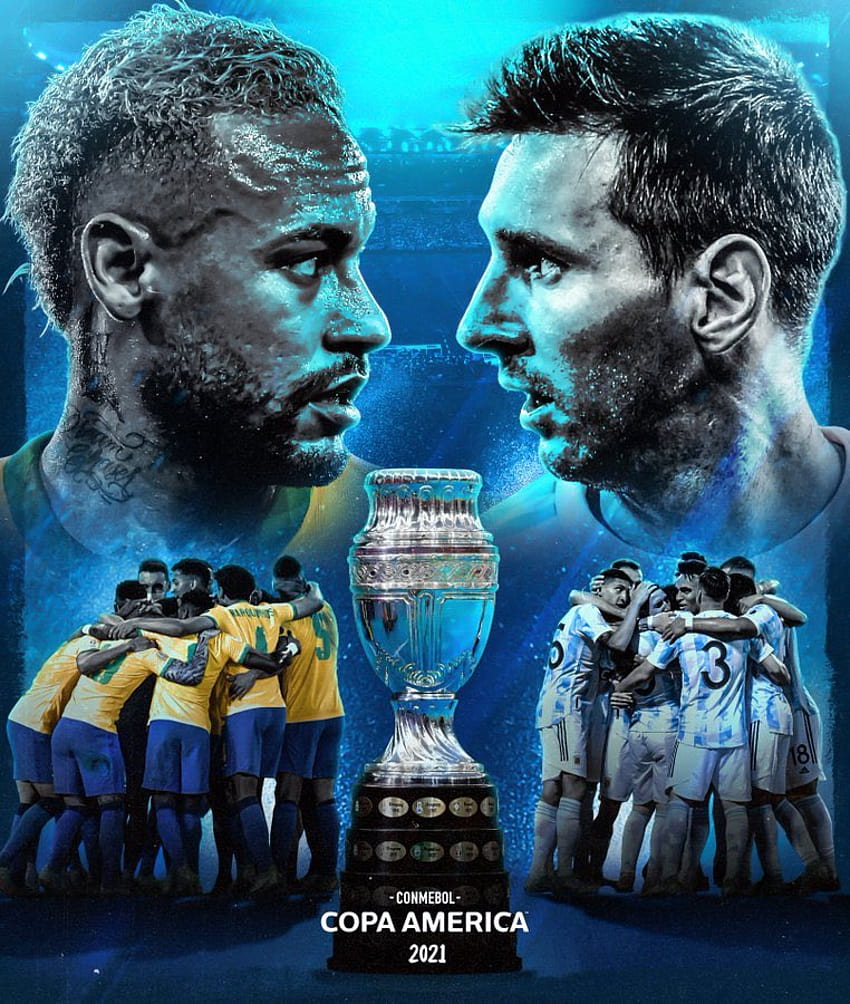 決勝ブラジル対アルゼンチン2021 HD電話の壁紙
