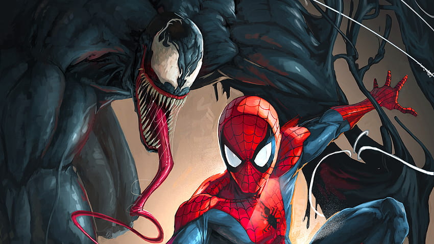 : Spiderman Venom For Android, venom x spider man HD wallpaper