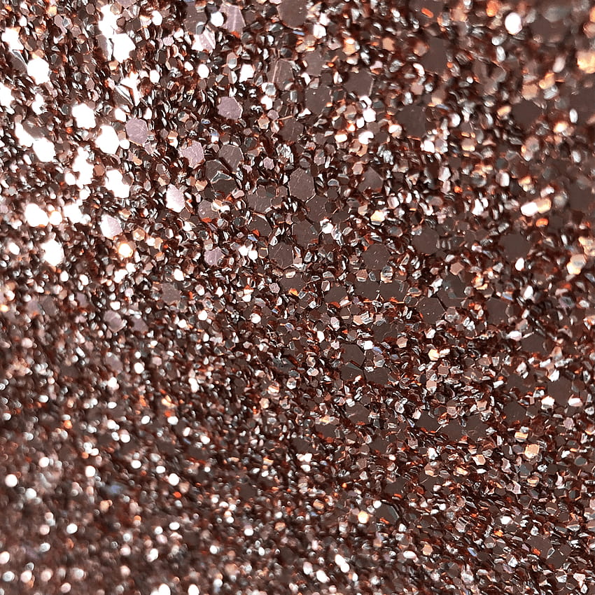 Rose Gold / Silver Glitter, brown glitter HD phone wallpaper