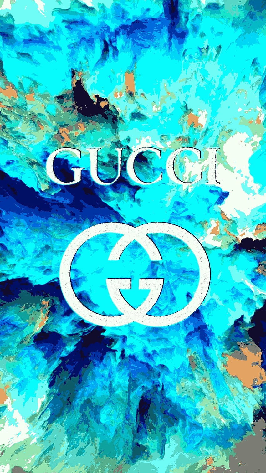 Blue Gucci HD phone wallpaper