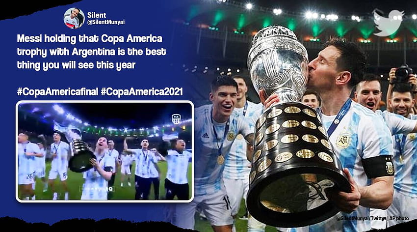 Finally, after 16 years': Fans celebrate after Argentina beat Brazil to win Copa America HD wallpaper
