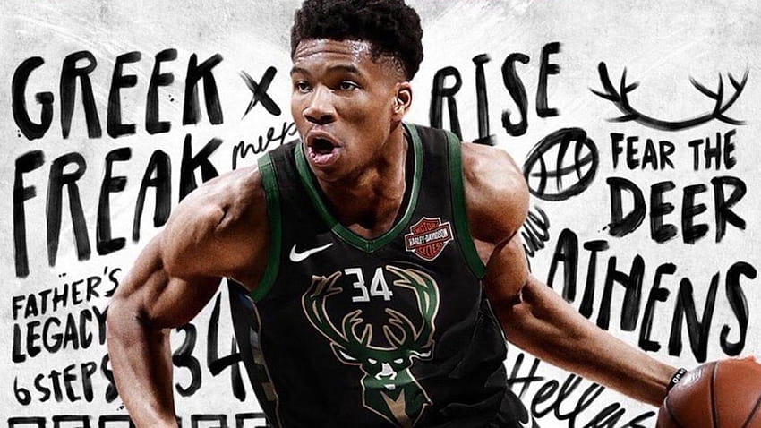 LOOK: Giannis Antetokounmpo is getting his own 'NBA 19' cover along with LeBron James, the greek freak HD wallpaper
