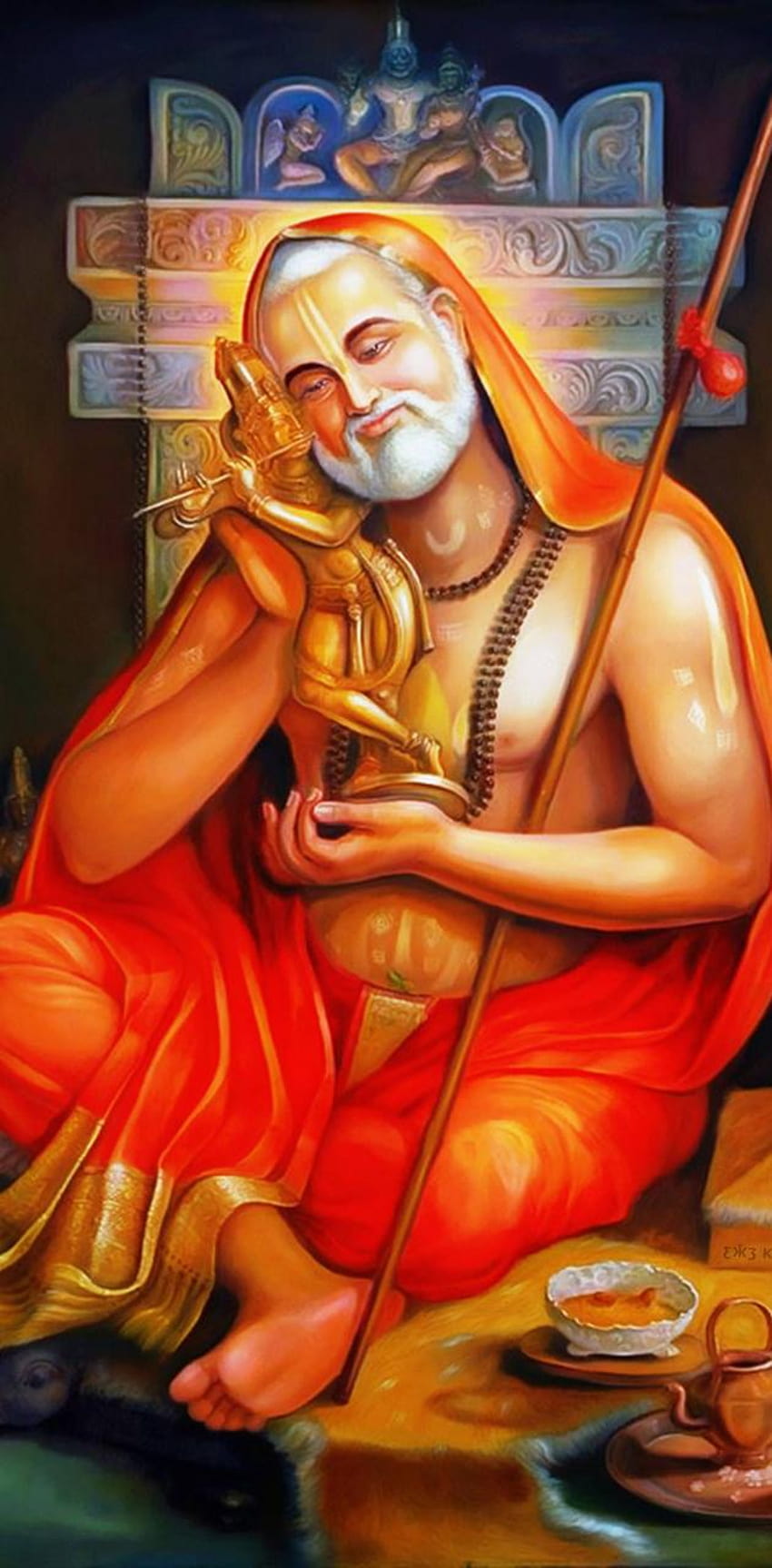 Adi Shankara by iSASHI4U, adi shankaracharya HD phone wallpaper