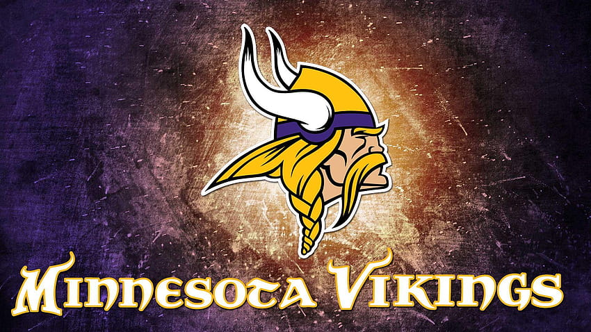 Screensaver Minnesota Vikings, logo viking minnesota Wallpaper HD
