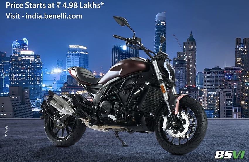 Benelli 502c urban cruiser motorcycle launched at INR 4.98 lakh HD wallpaper
