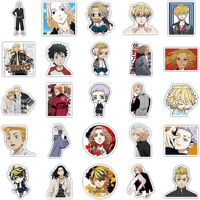  Anime Stickers 150PCS Classic Anime Decors for Pencil