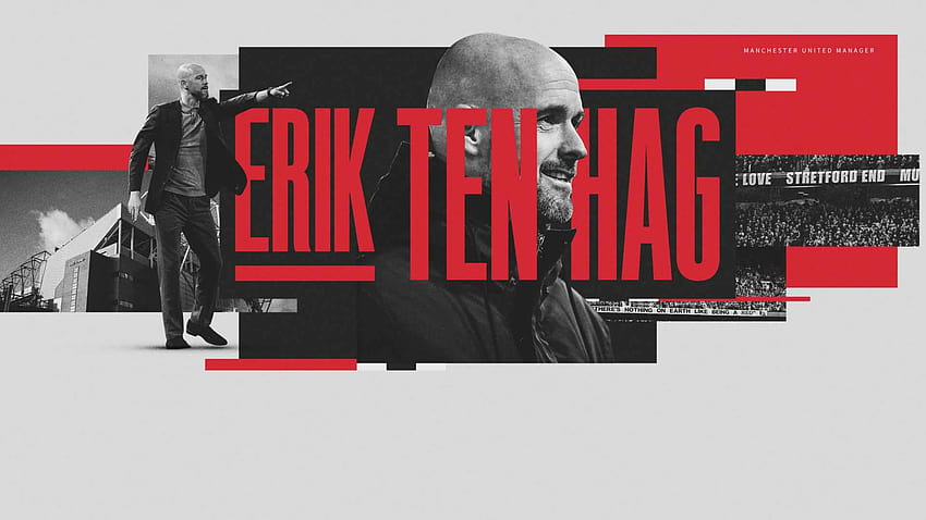 Erik ten Hag, Man Utd menajeri olarak atandı HD duvar kağıdı