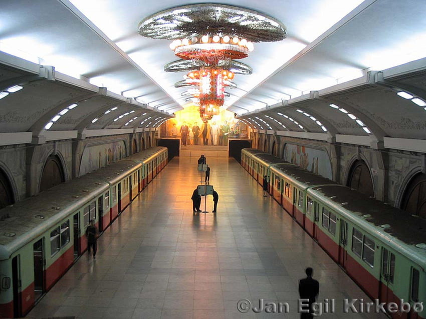 Pyongyang metro corée du nord ville asie Fond d'écran HD