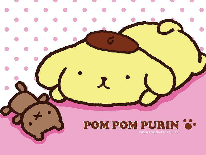 Sanrio Pom Pom Purin And Macaron Hd Wallpaper Pxfuel