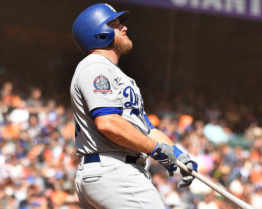 Dodgers Utility Man Max Muncy nimmt seine Breakout-Saison in die HD-Hintergrundbild