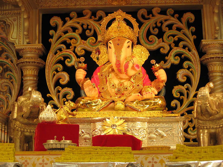 Lord Siddhivinayak Ganpati, 뭄바이 간파티 HD 월페이퍼