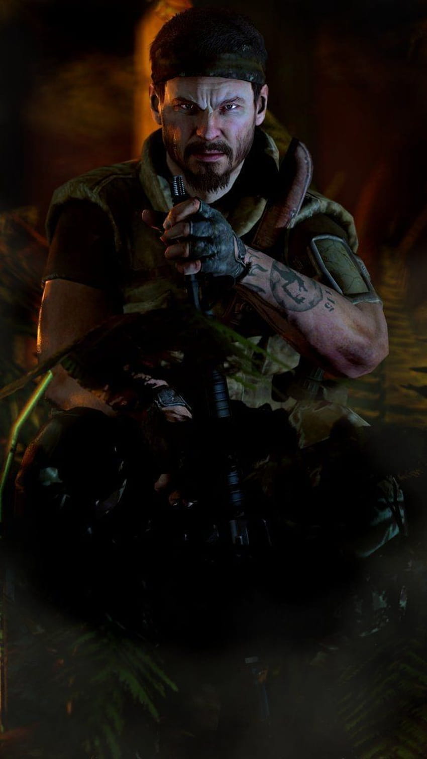 Call Of Duty Modern Warfare, Frank Woods Handy HD-Handy-Hintergrundbild