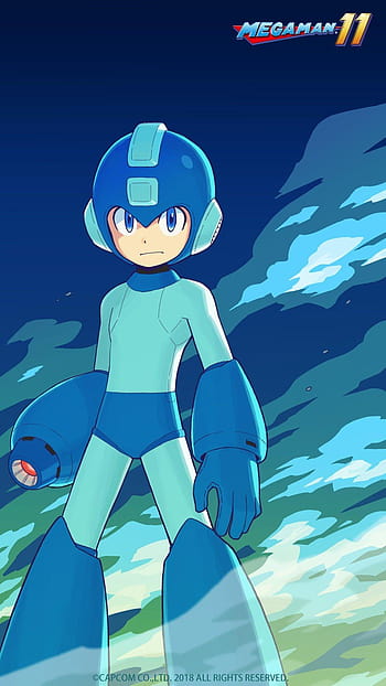 Powered Up, chibi, game, mega man, megaman, psp, HD wallpaper | Peakpx