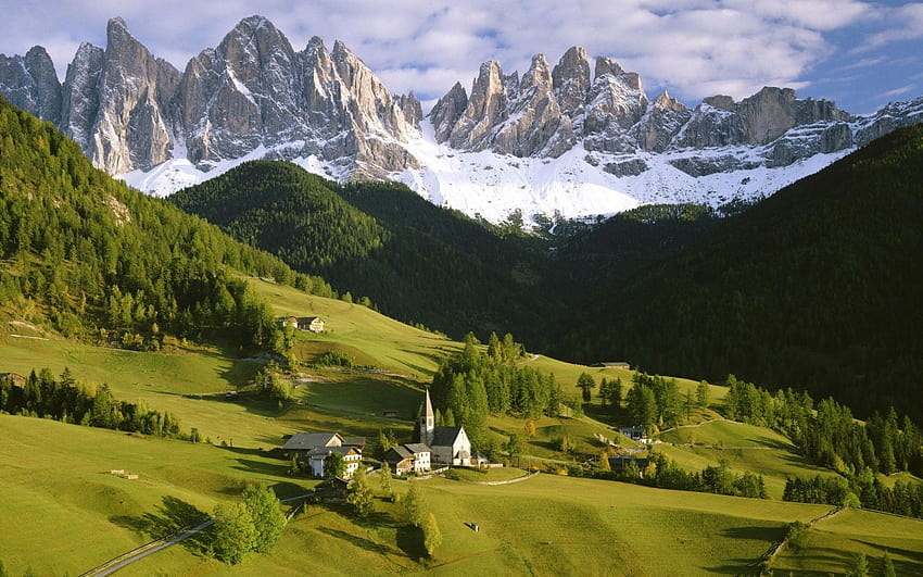 Italienische Alpen HD-Hintergrundbild