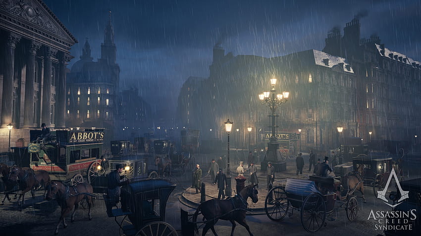 Premiera Assassin's Creed Syndicate 23 października, akcja osadzona w wiktoriańskim Londynie Tapeta HD