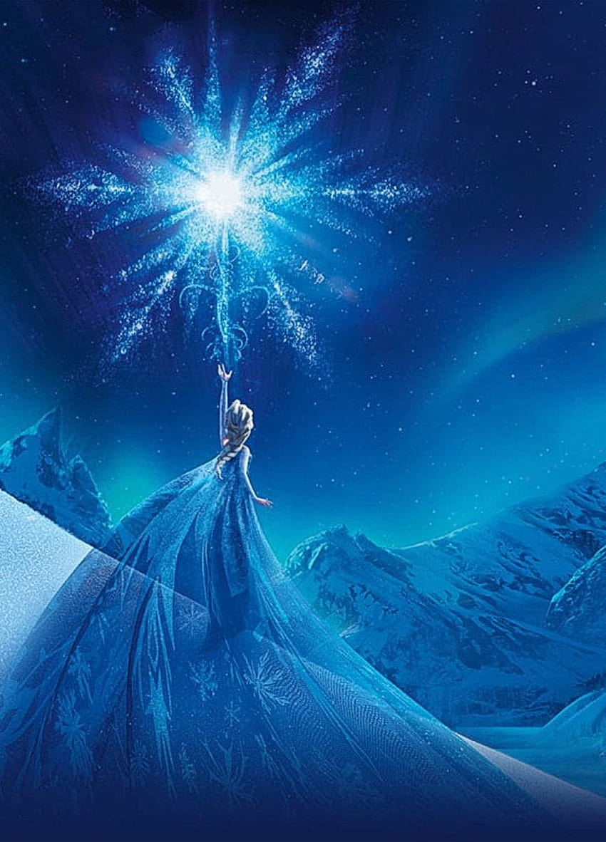 iphone 13 Disney Frozen Elsa graphique Film Arendelle Elsa Frozen, elsa esthétique Fond d'écran de téléphone HD