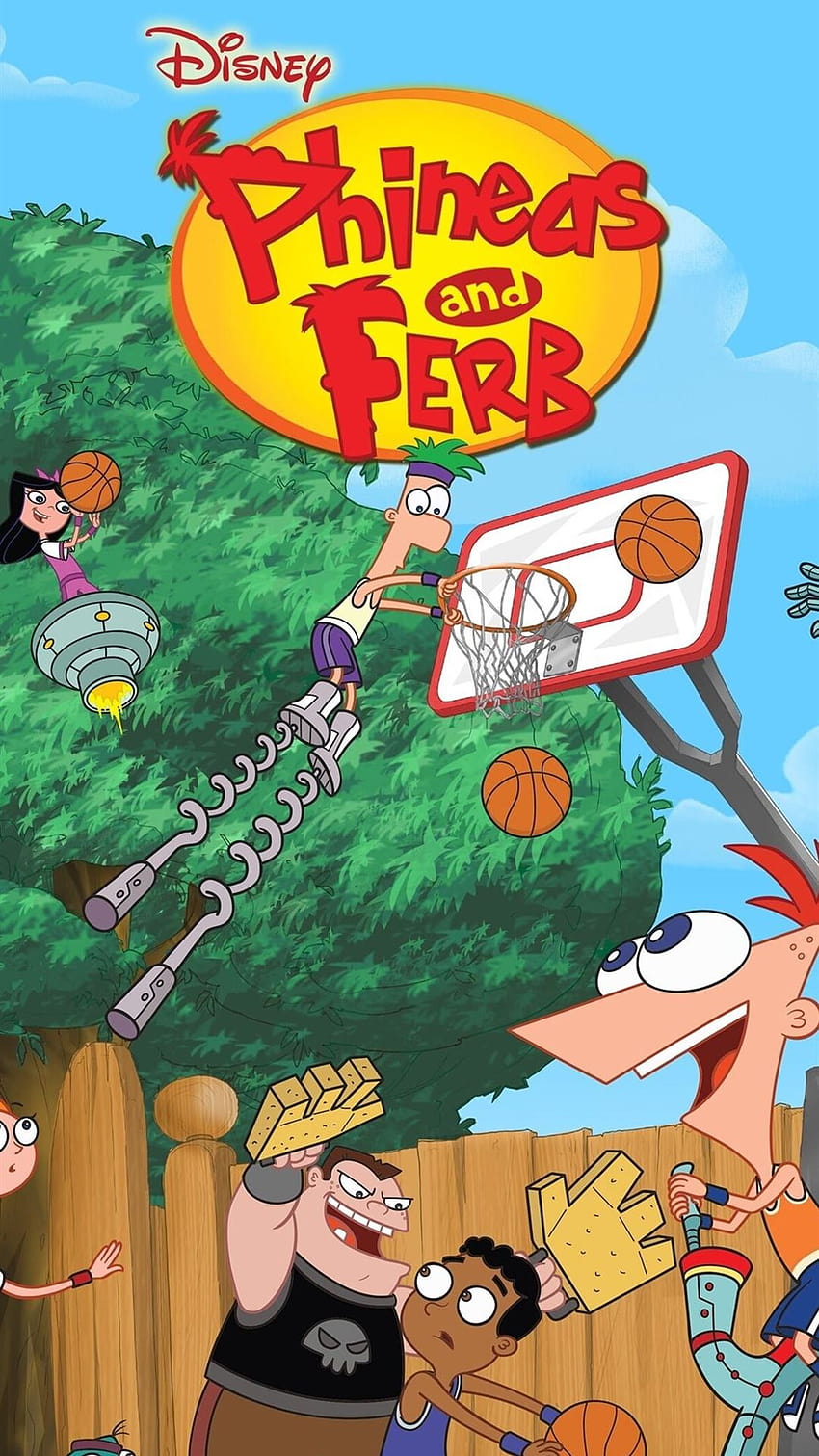 100 Phineas And Ferb Wallpapers  Wallpaperscom