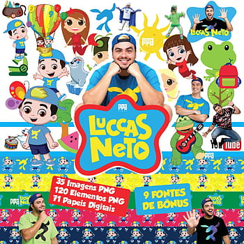 Luccas Neto – Logo Limpo PNG 04  Netos, Desenho do lucas, Luccas neto