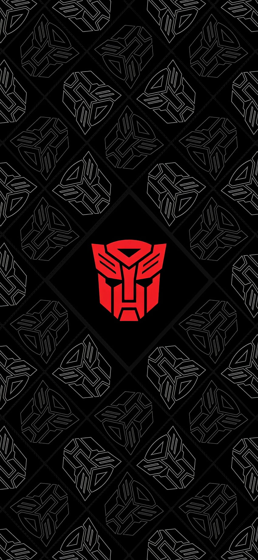 Transformers Autobots Logo iPhone 12 Pro, logo amoled iphone HD phone wallpaper