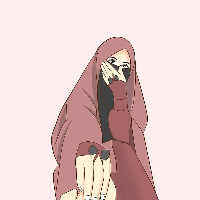 gjdkfmbbhjcnbdbcmc tarafından Tesettür Müslüman kız, anime tesettür kız HD telefon duvar kağıdı