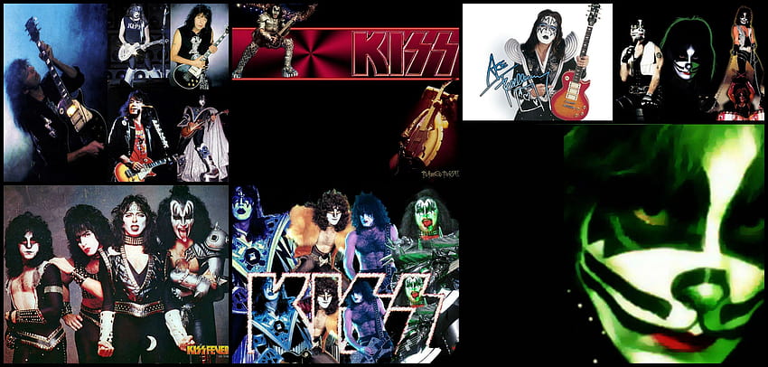 Kiss heavy metal rock bands concert guitar e HD wallpaper
