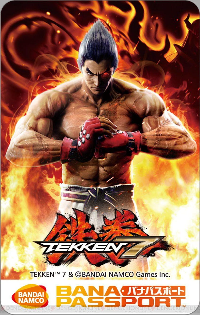 Tekken 7, Videospiel, HQ Tekken 7, Tekken 7 Kazuya HD-Handy-Hintergrundbild