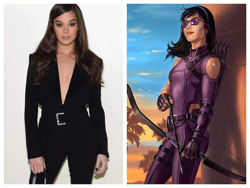 Hailee Steinfeld tritt dem Marvel-Universum als Kate Bishop bei, neben Jeremy Renners Hawkeye, Kate Bishop Hailee Steinfeld HD-Hintergrundbild