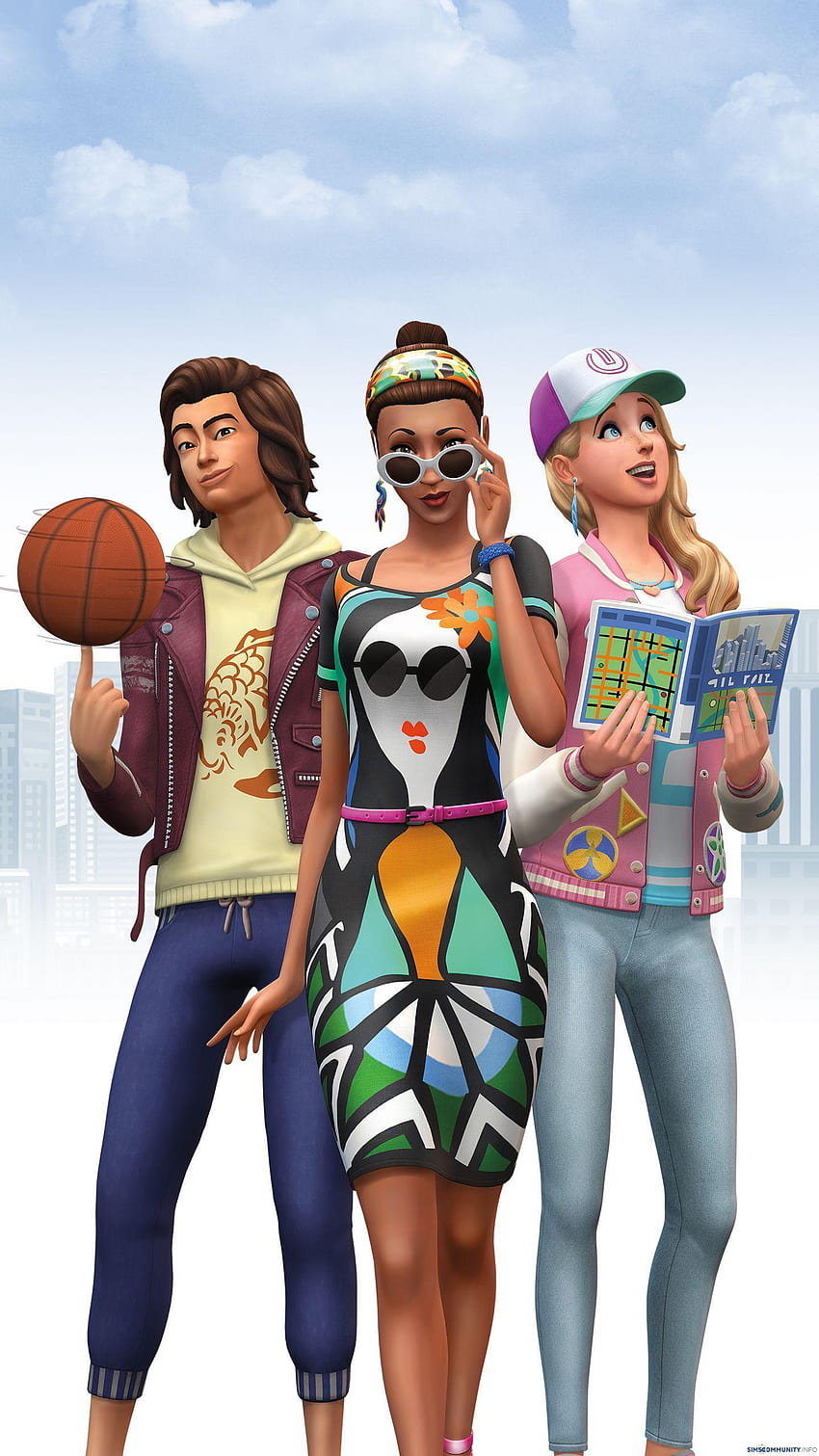 The Sims 4 City Living: & Smartphone HD phone wallpaper