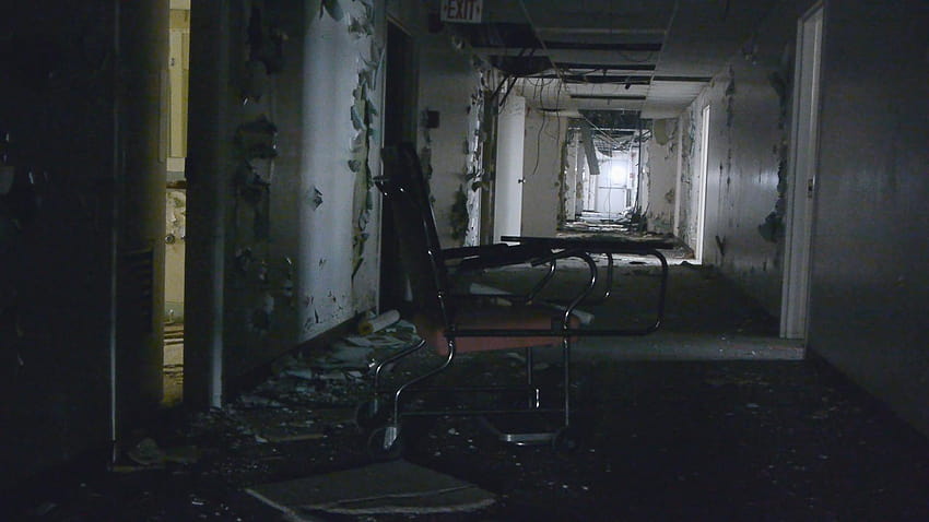 Terk edilmiş Riverside Hastanesi, perili hastane HD duvar kağıdı