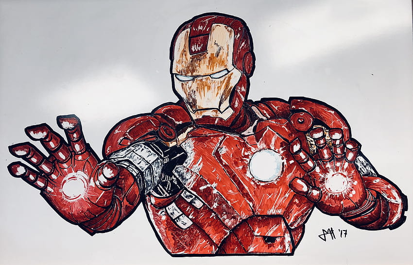 1920x1080 Iron Man Sketch Fan Art ...qwalls HD wallpaper