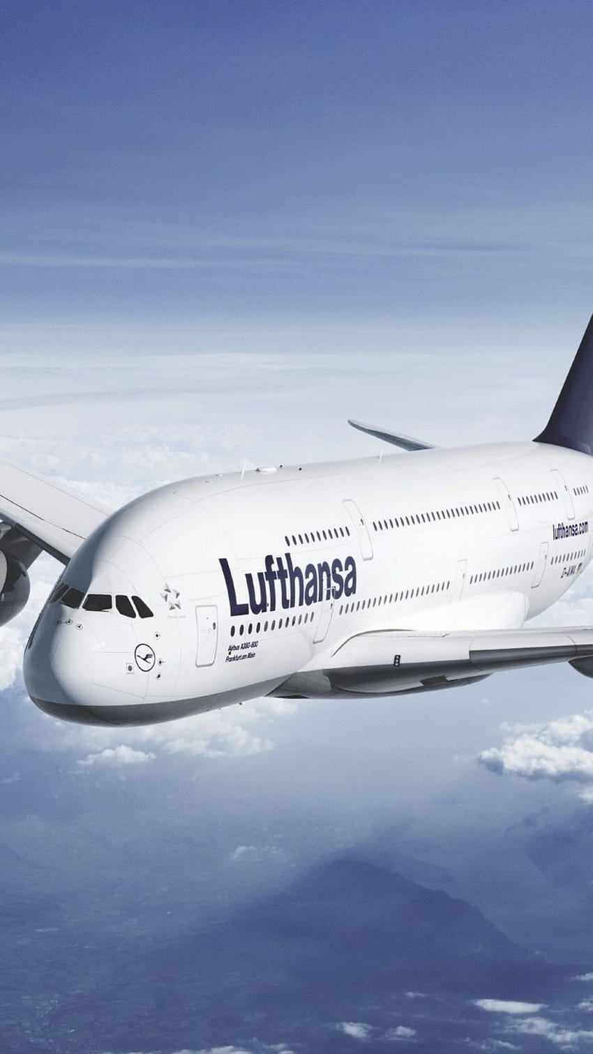 720x1280 A380, Lufthansa, Airbus ... Toms, A380 mobil HD-Handy-Hintergrundbild