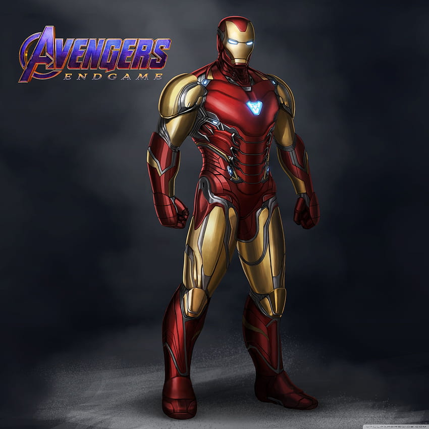 Avengers Endgame Iron Man Mark 85 Ultra Backgrounds para U TV: Multi Display, monitor duplo, novo traje do homem de ferro Papel de parede de celular HD