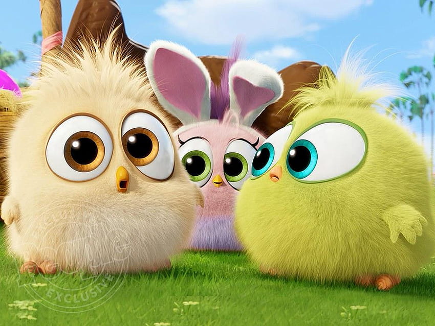 La película de Angry Birds: Mira las crías en Pascua, la película de Angry Birds 2 fondo de pantalla