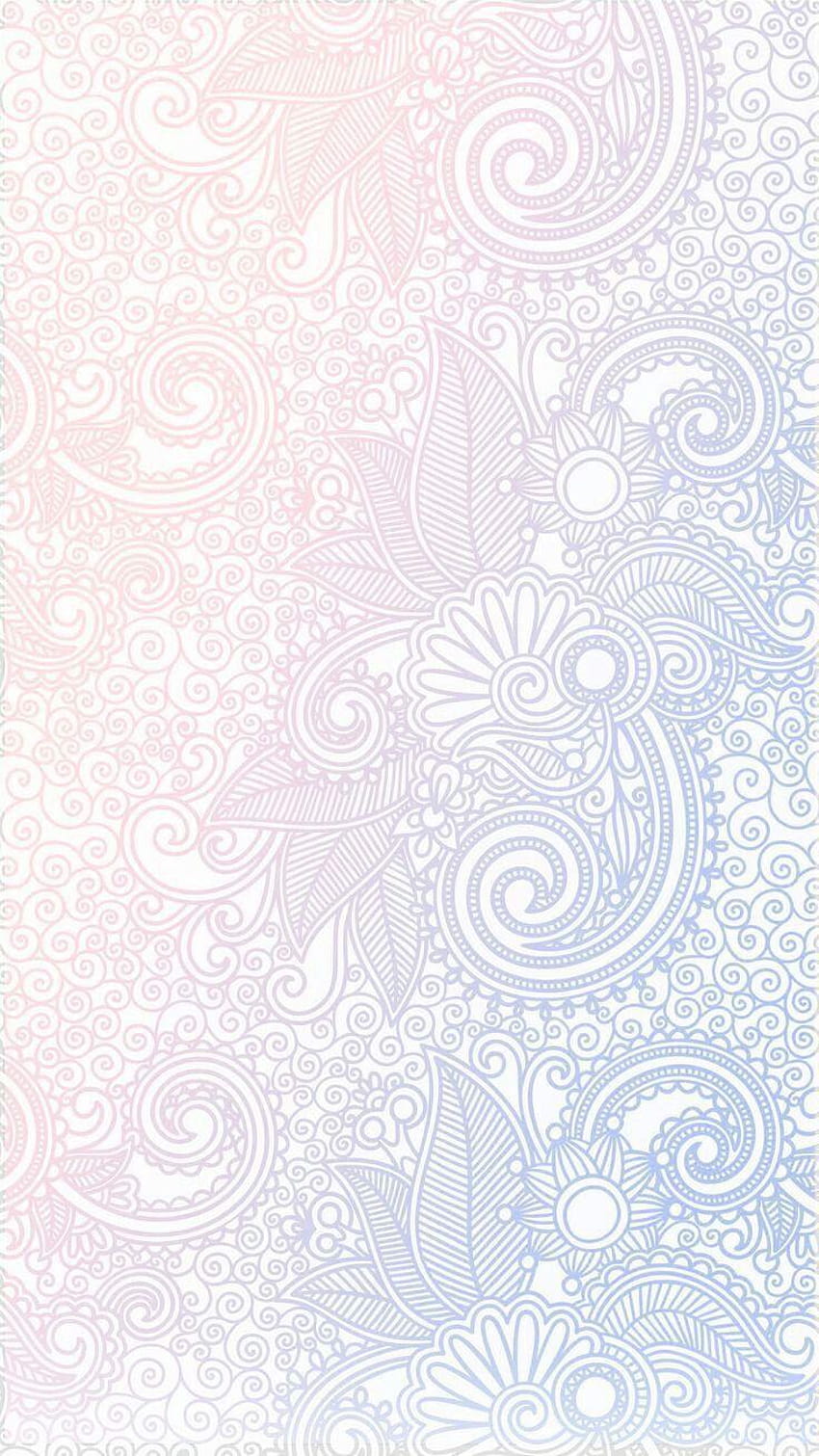 Pastel Paisley, chat HD phone wallpaper