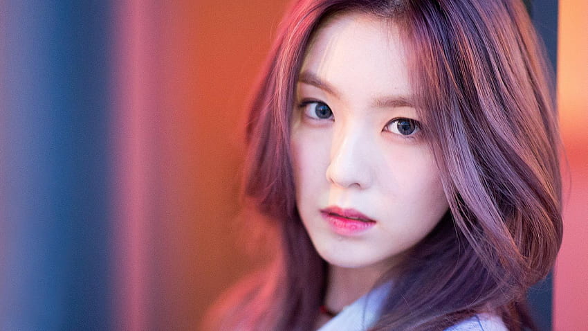 Irene Red Velvet Purple Hair Beautif..., корейски художник HD тапет