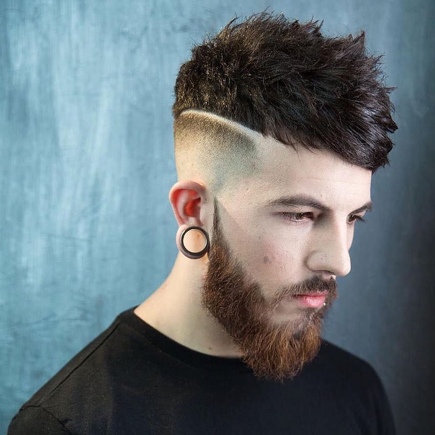 Download Taper Haircut Men Hair Style Wallpaper