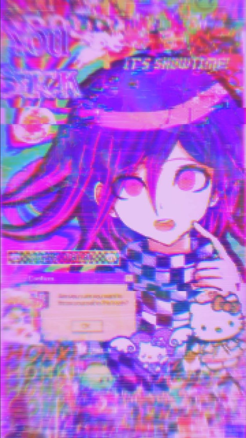 Antisocial Vaporwave Anime Girl Japanese Indie Alt Aesthetic Art Print by V  I N H O U S E | Society6