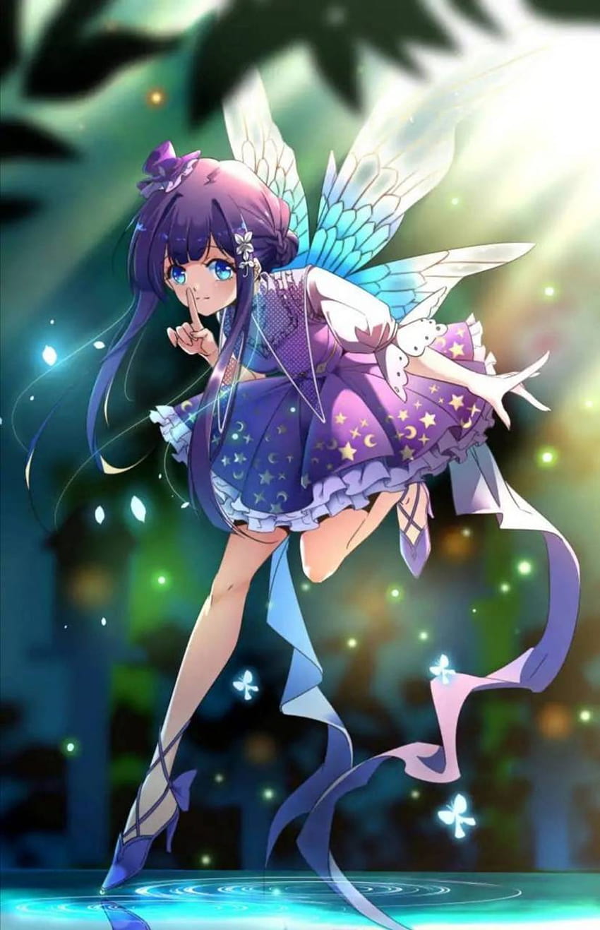 Anime Girl von ...zedge, vielseitiger Magier HD-Handy-Hintergrundbild