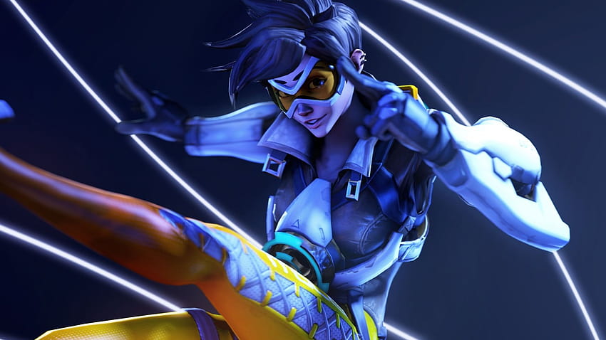 Overwatch Tracer Shades 4k Wallpaper • GamePhD