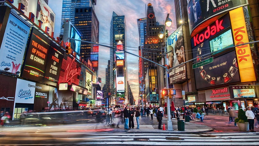 Nouveau Times Square 2014 Fond d'écran HD
