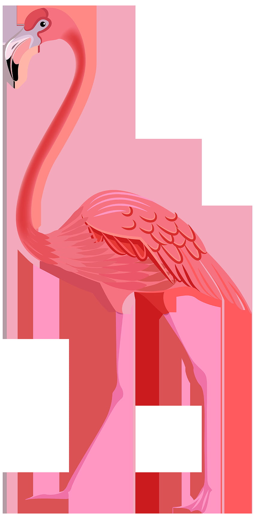 Flamingo PNG Transparan Clip Art, flamingo paskah wallpaper ponsel HD