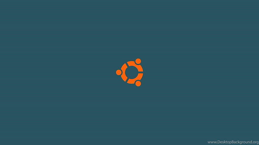 Logo Linux Ubuntu Latar Belakang Sederhana Latar belakang, logo linux Wallpaper HD