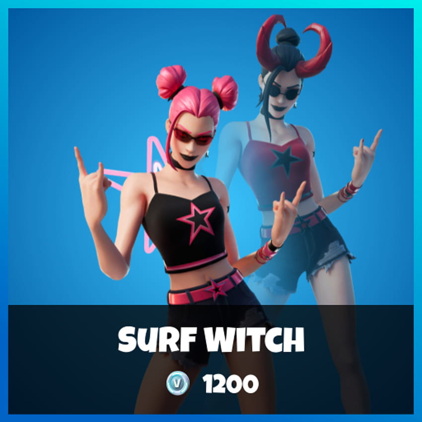 Surf Witch Fortnite HD phone wallpaper