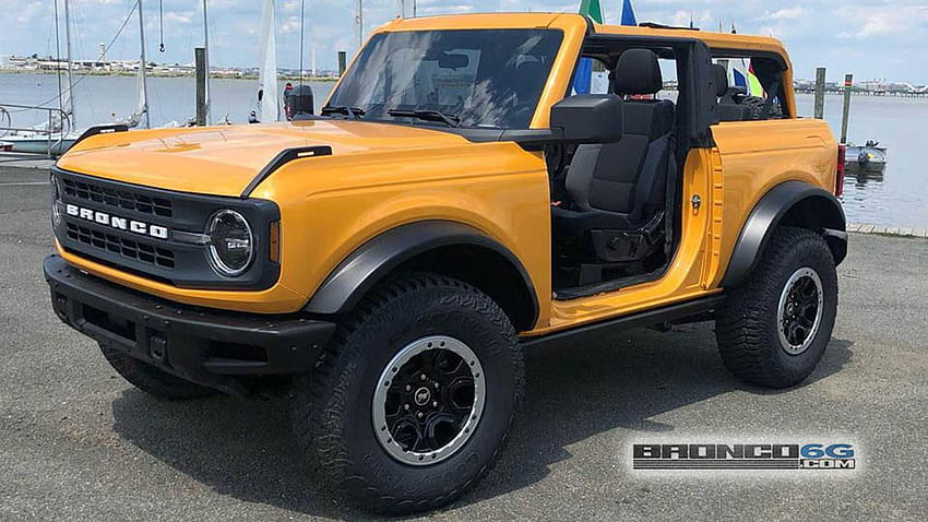 Base 2021 Ford Bronco With Sasquatch Package And Smaller Screen Found, 2021 ford bronco 2 door HD wallpaper
