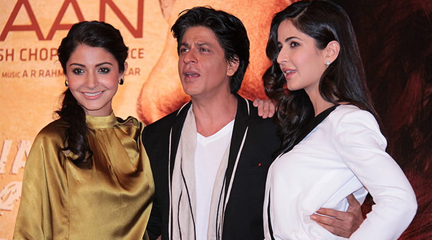 Katrina Kaif, Anushka Sharma join Shah Rukh Khan in Anand L Rai's next film. Has it been titled Katrina Meri Jaan?, shahrukh khan and anushka sharma HD wallpaper